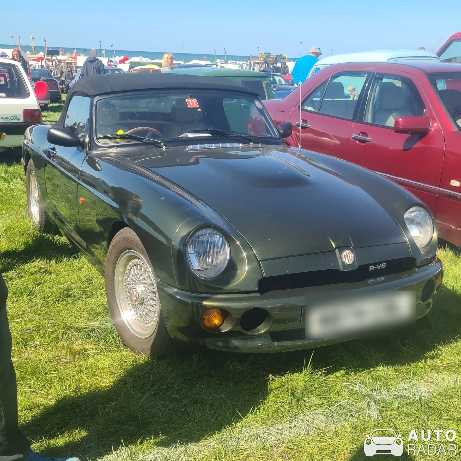 MG RV8 spotted