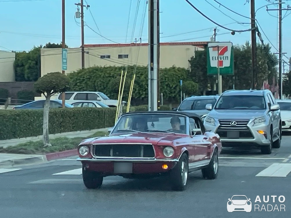Ford Mustang Fastback Convertible spotted in Torrance