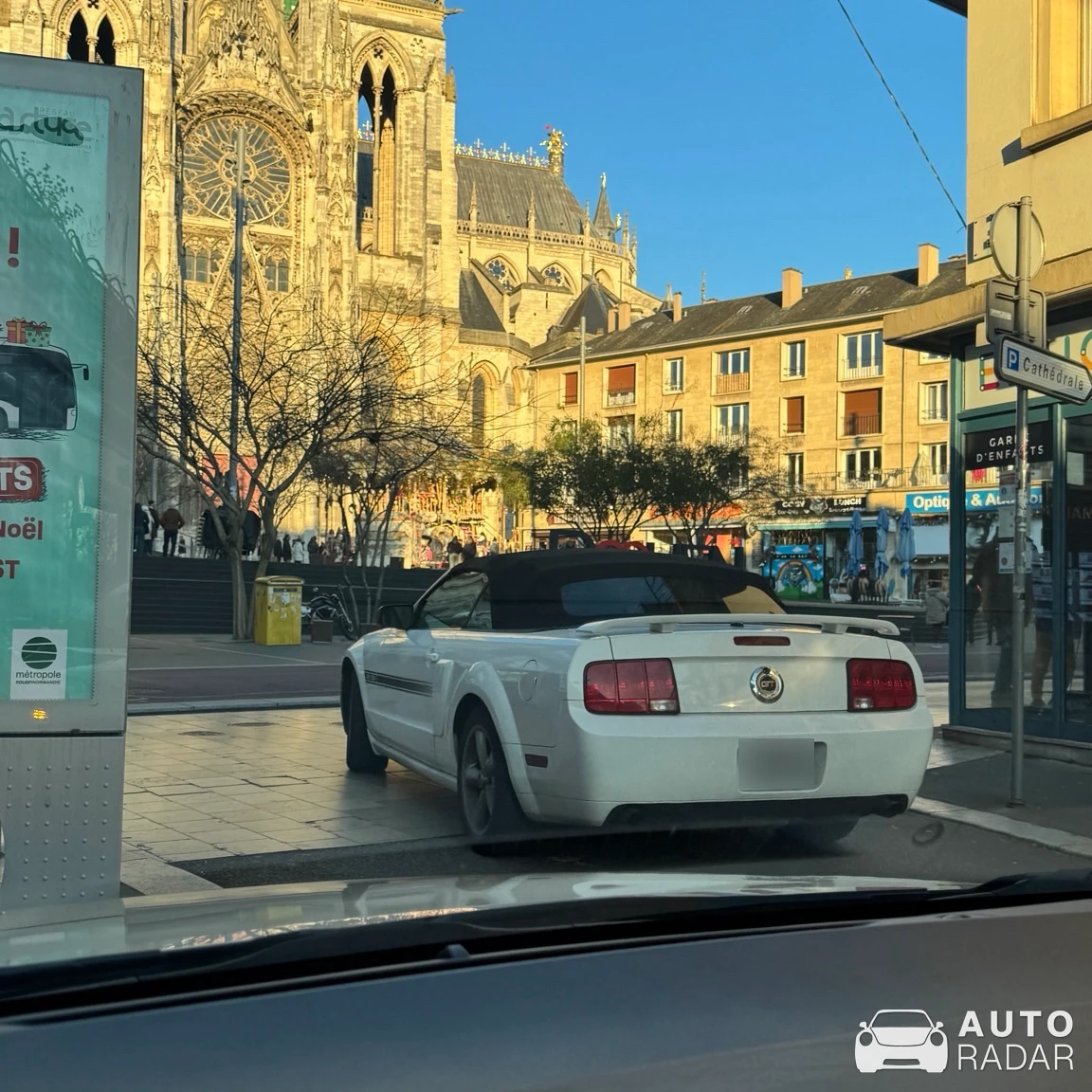 Ford Mustang GT Convertible spotted in Rouen, France