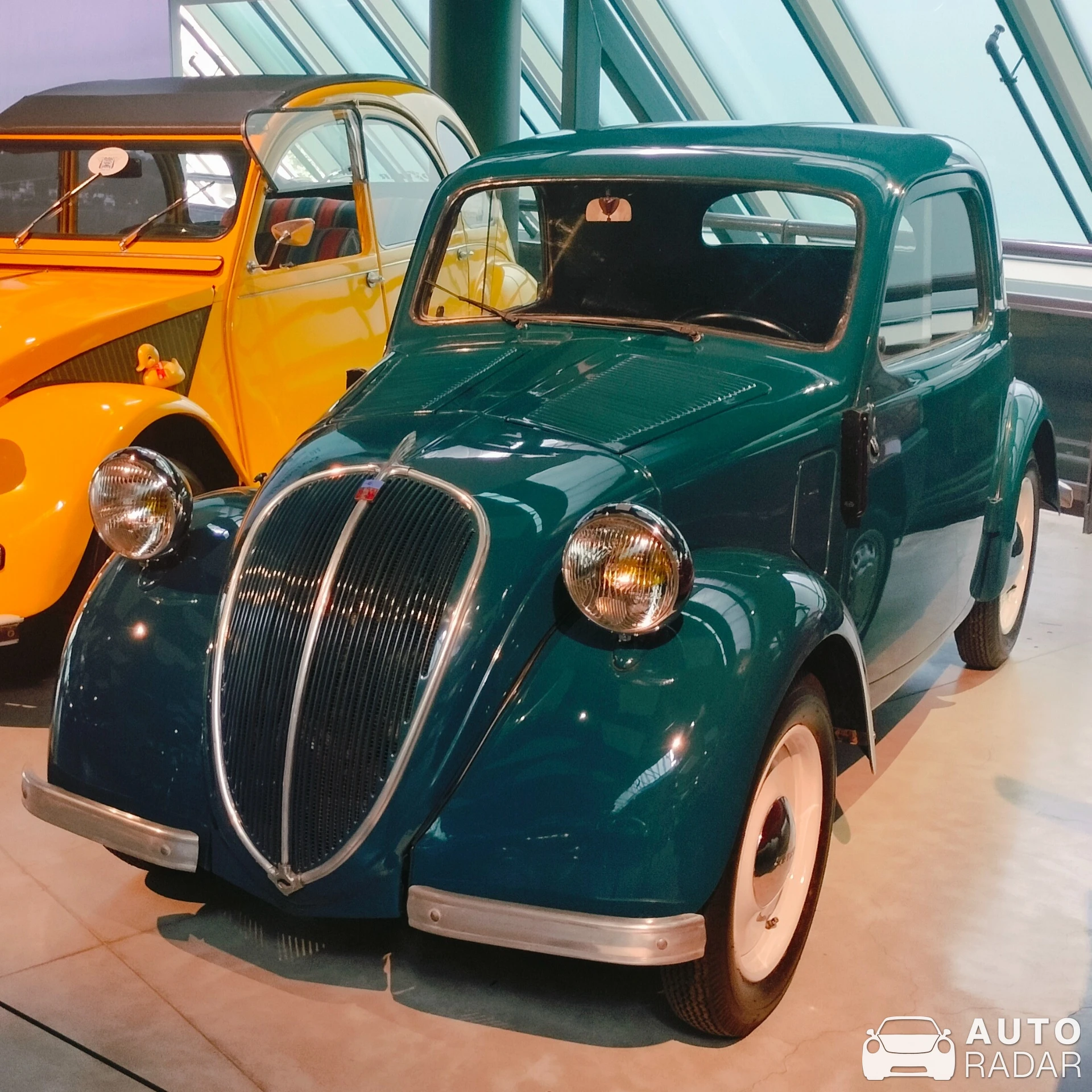 Fiat 500 A 'Topolino' spotted in Riga
