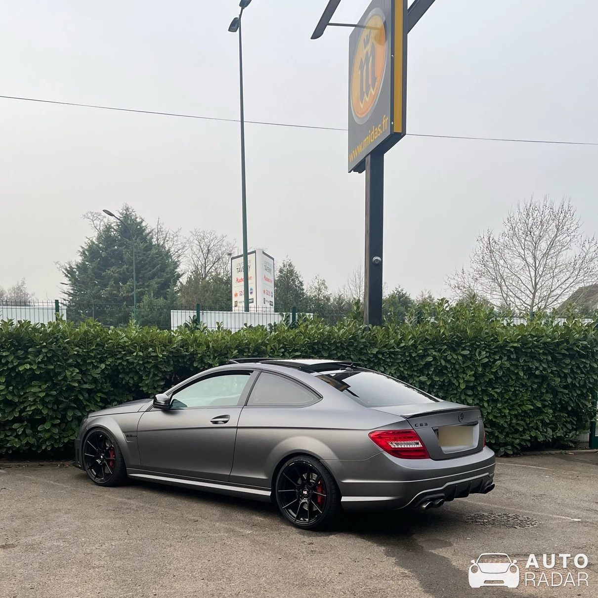 Mercedes-Benz Weistec C 63 AMG Coupé Edition 507 spotted in Taverny