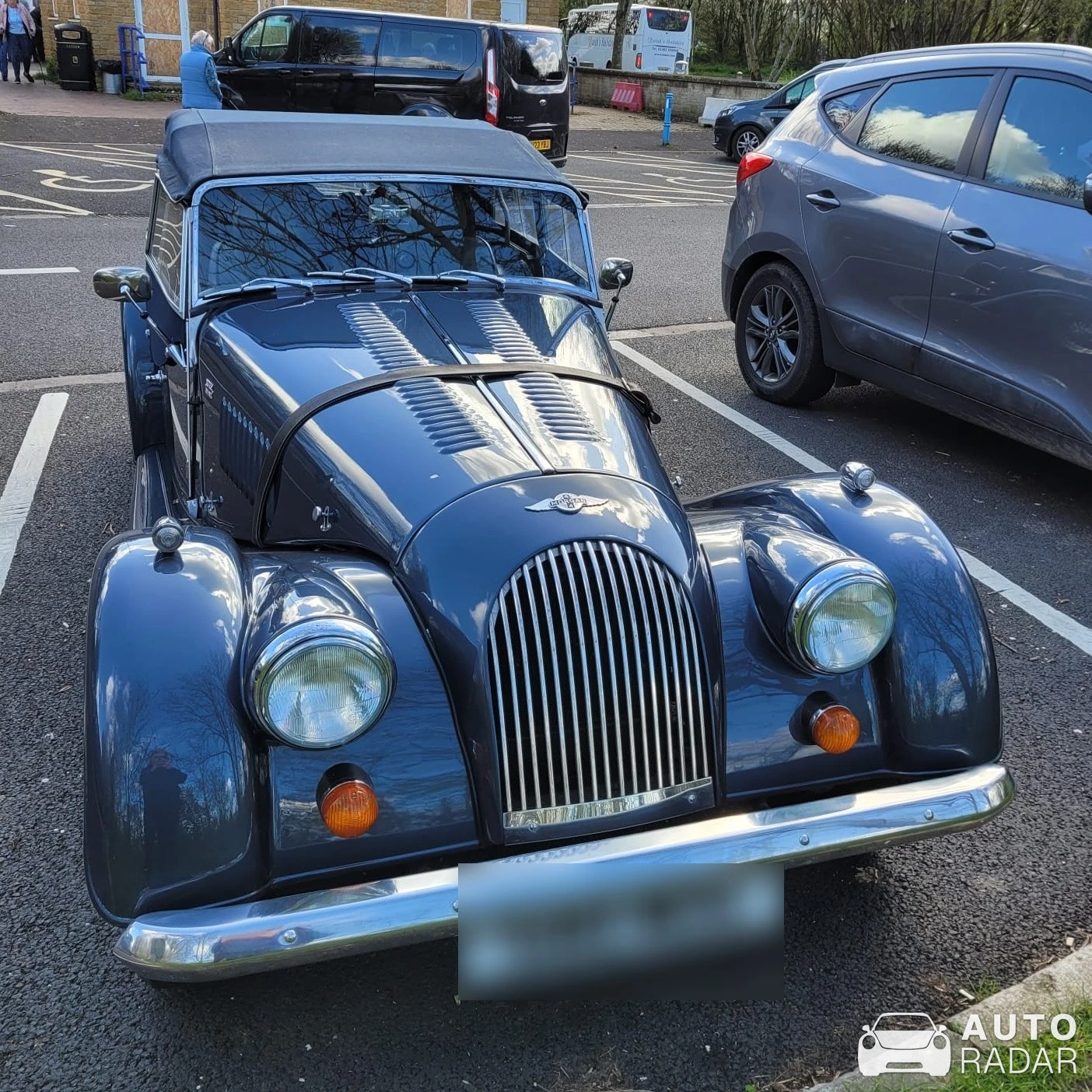 Morgan Plus 4 spotted in Yeovil