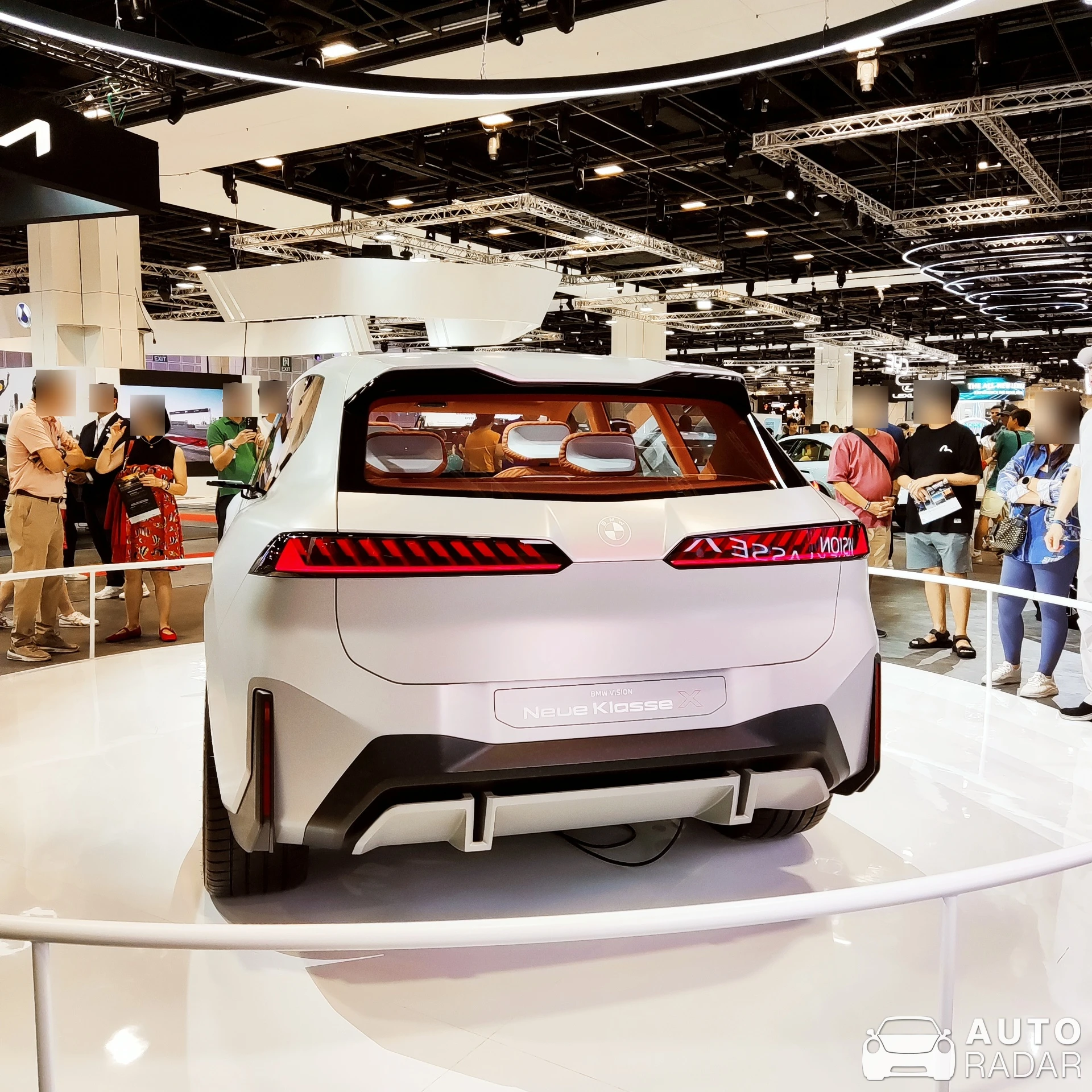 BMW Vision Neue Klasse X spotted in Singapore