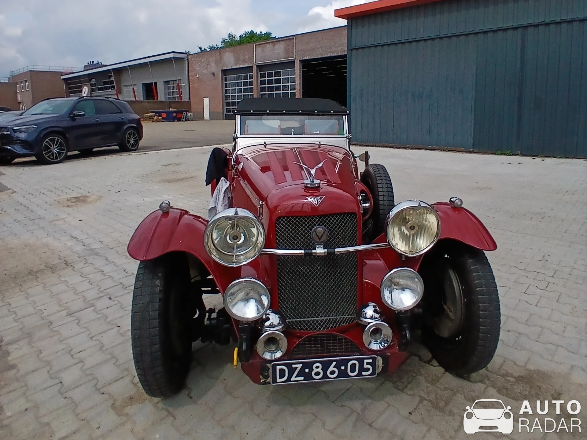 Alvis "Long Bonnet" Sport Saloon spotted in Hengelo