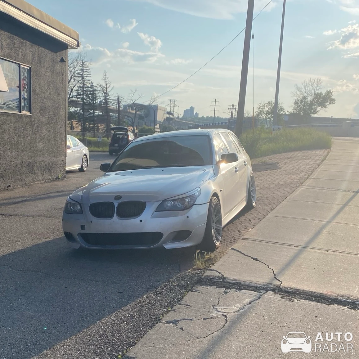 BMW 5 Series E61 spotted in Calgary