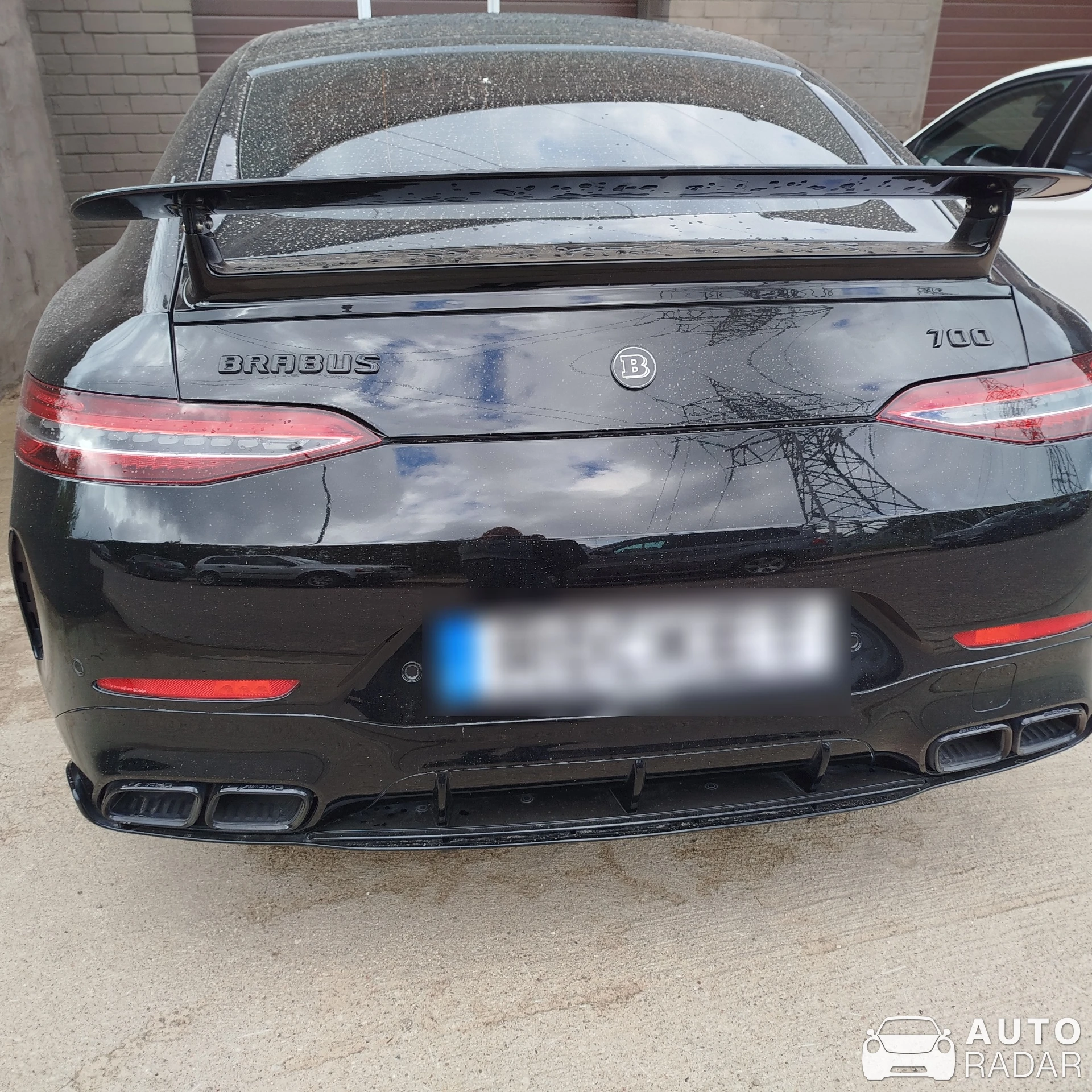 Mercedes-AMG Brabus GT B40-700 X290 spotted in Vilnius, Lietuva