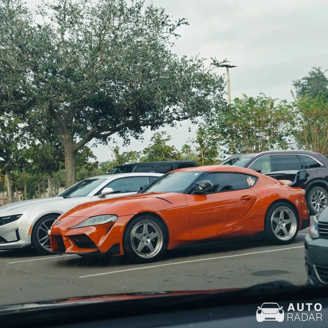 Toyota GR Supra A90 spotted in Sarıyer, Türkiye