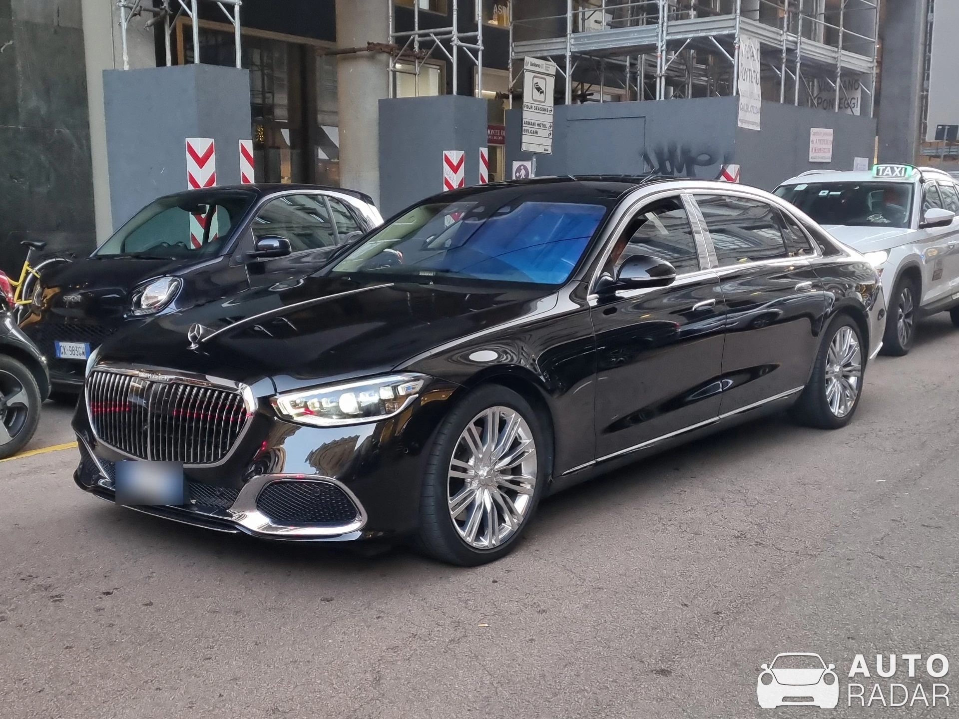 Mercedes-Maybach S 580 4MATIC spotted in Milano, Italia