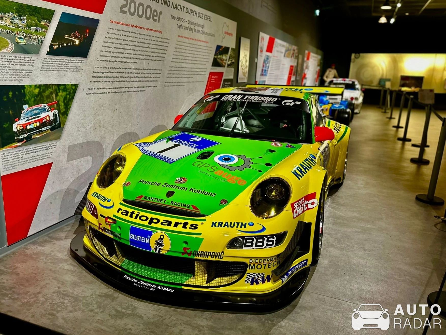 Porsche 997 GT3 RSR spotted in Nürburg