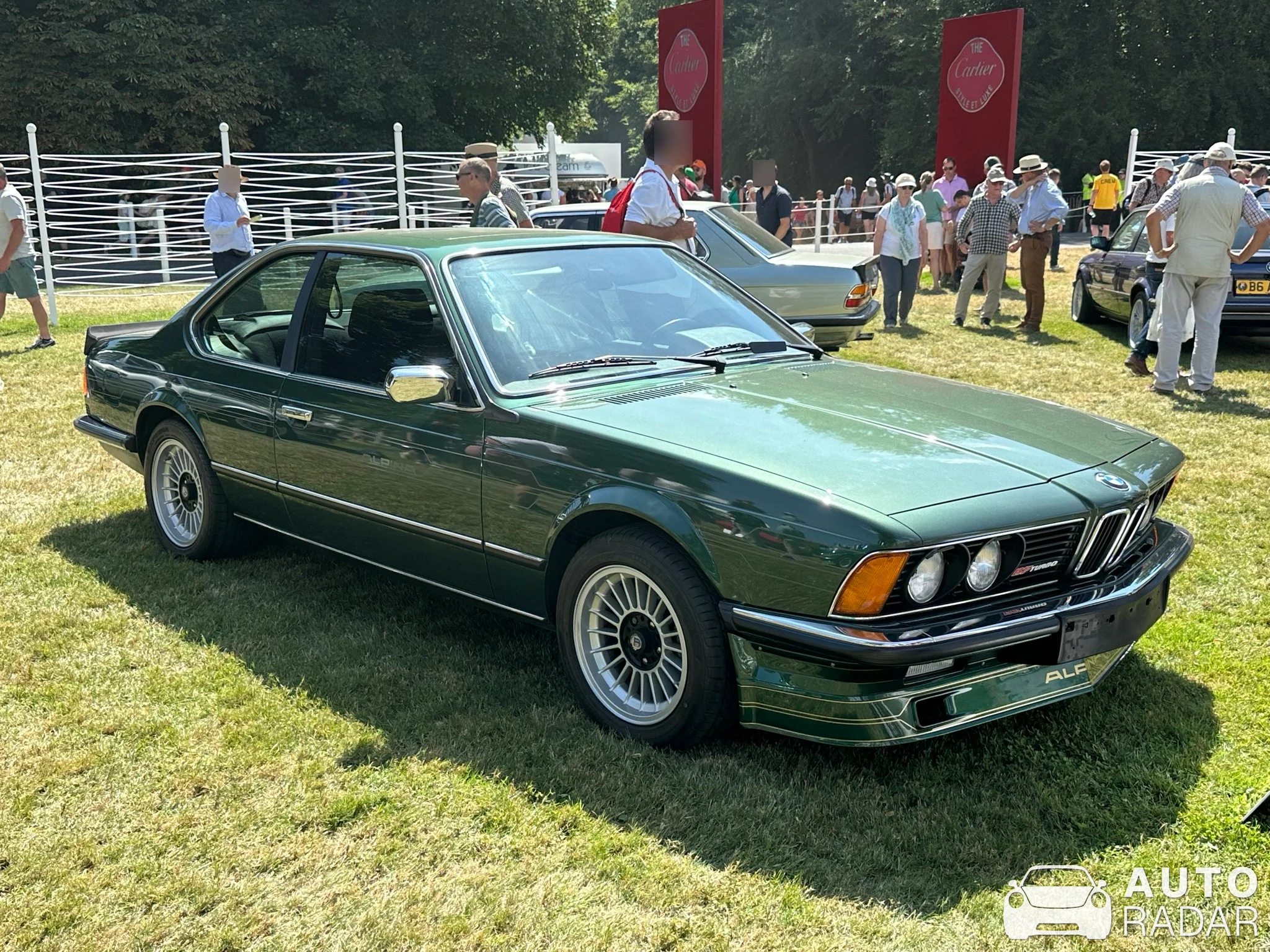 Alpina B7 Turbo Coupé E24 spotted in Goodwood