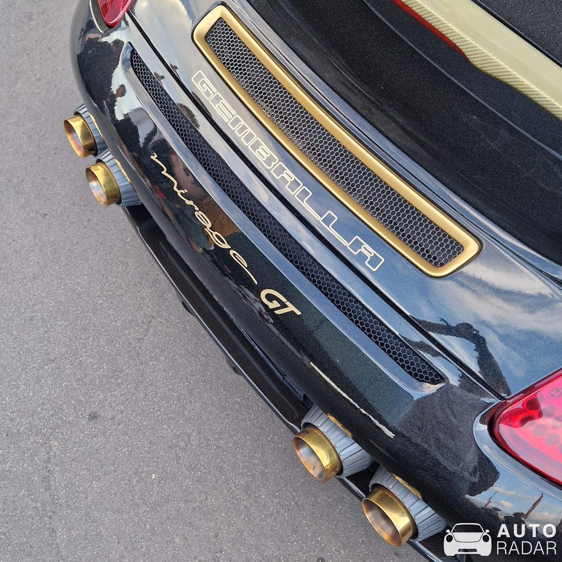 Gemballa Mirage GT Gold Edition spotted in Wrocław
