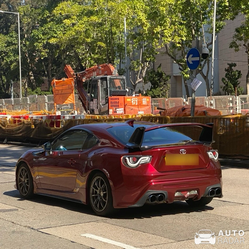 Toyota GT86 spotted in Kowloon, Hong Kong