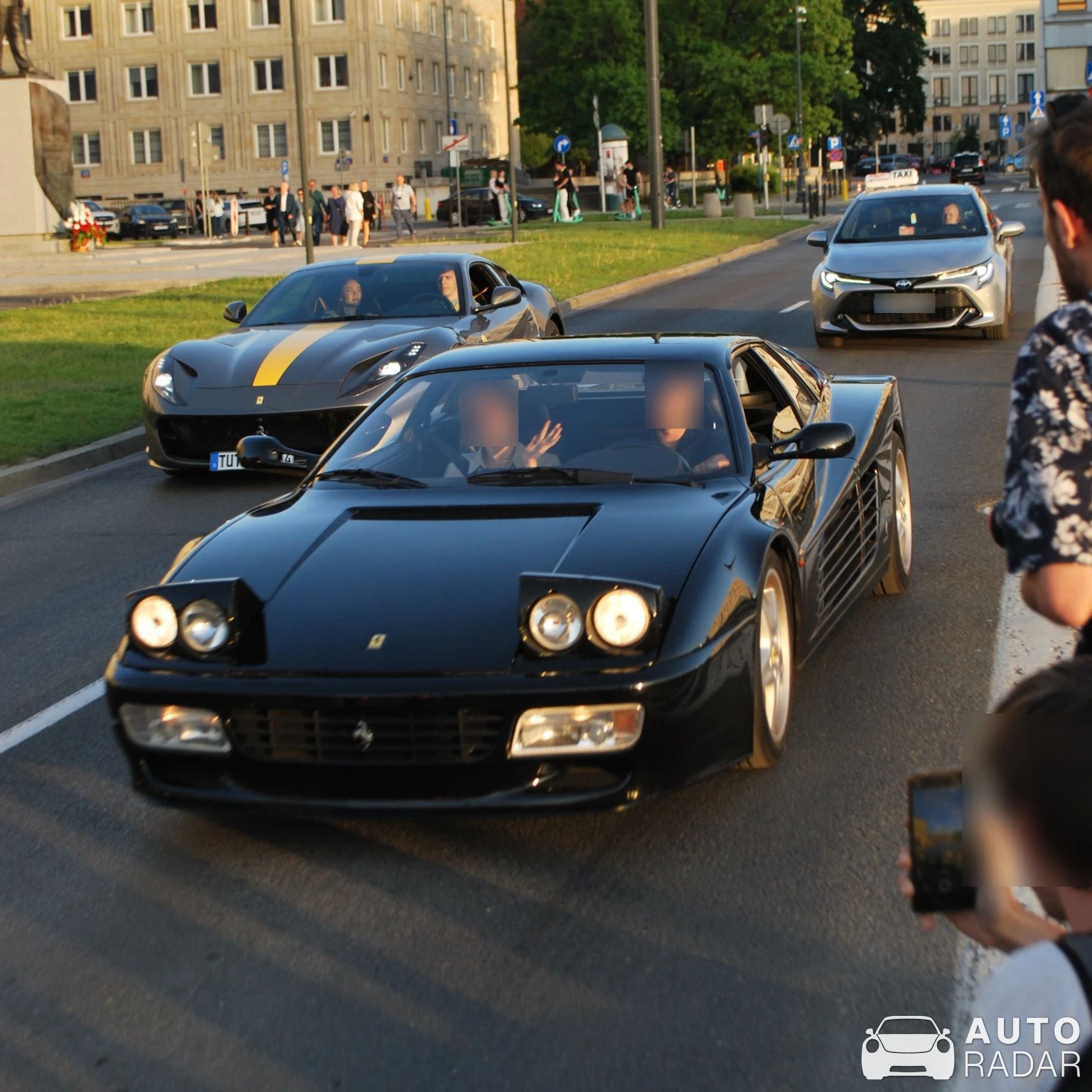 Ferrari 512 TR spotted in Warszawa, Poland