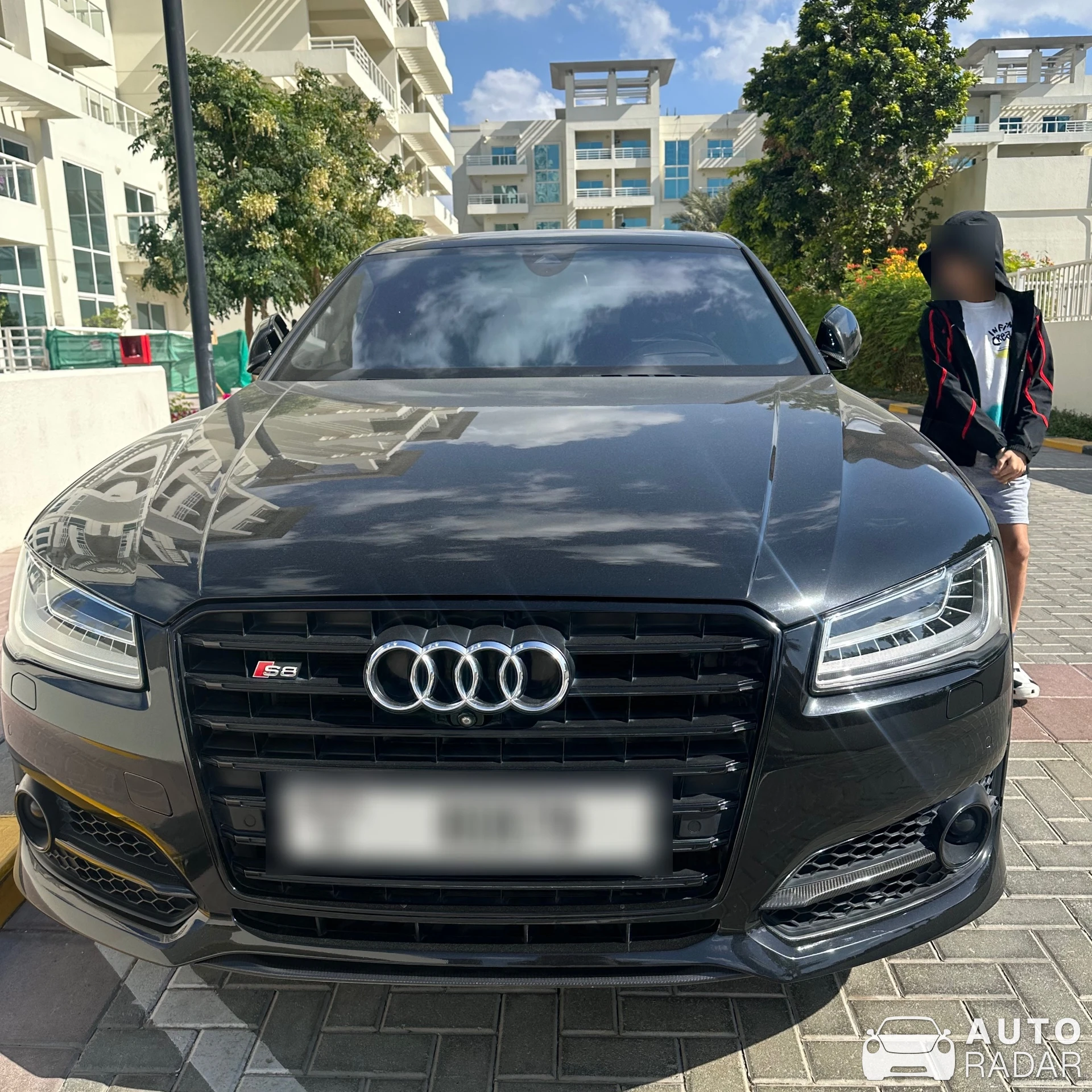Audi S8 D4 spotted in Dubai, United Arab Emirates