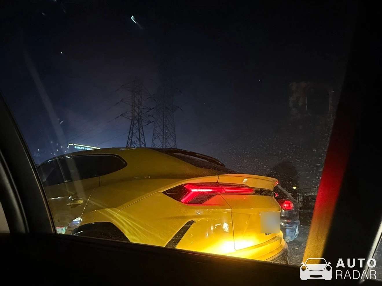 Lamborghini Urus spotted in Gurugram, India