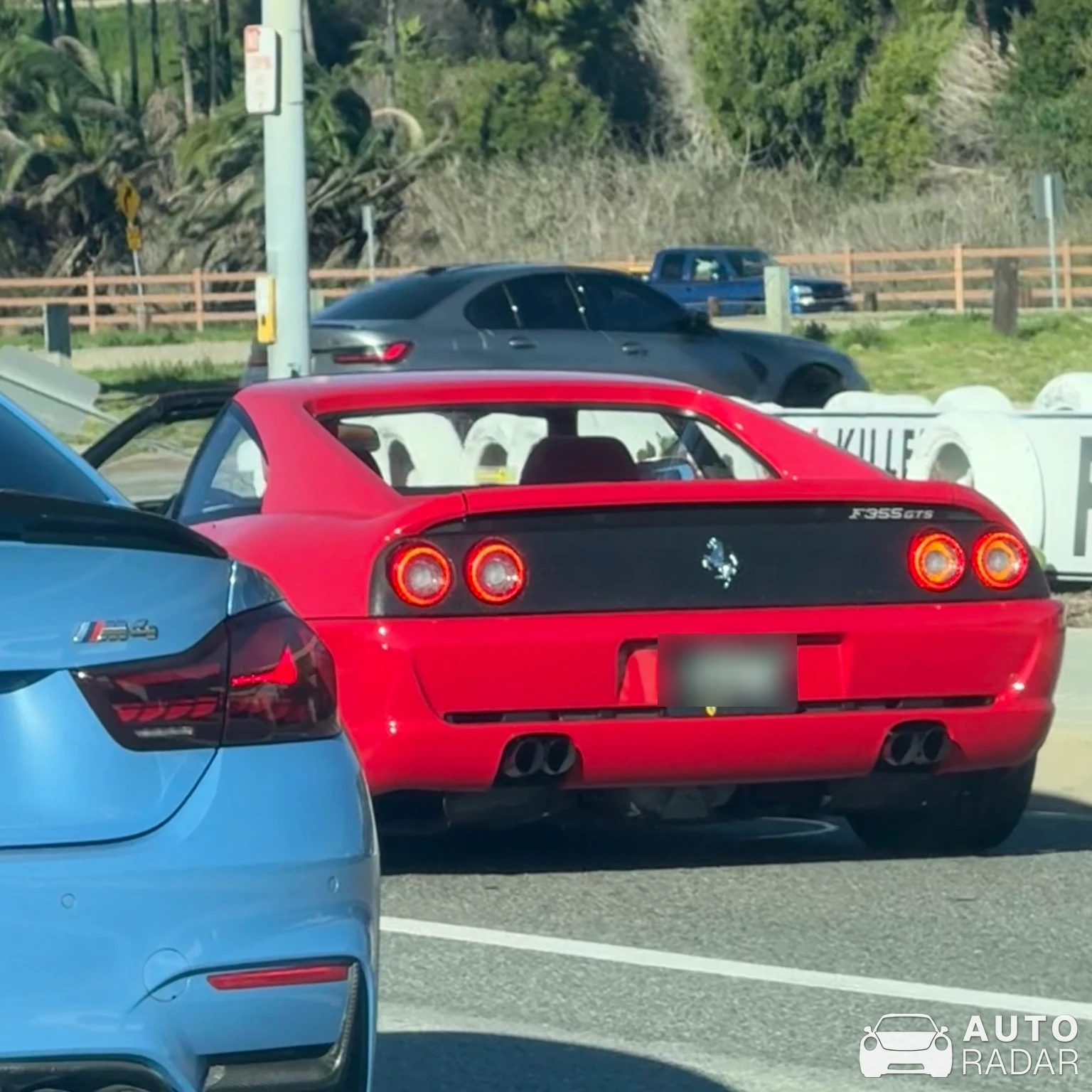 Ferrari F355 GTS spotted in Malibu, United States
