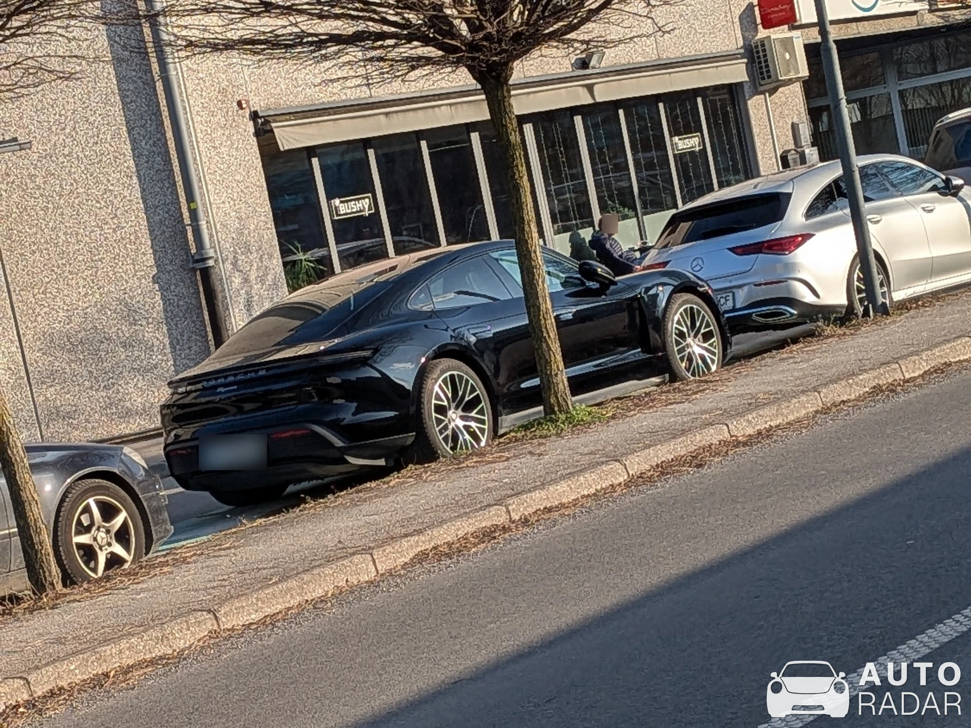 Porsche Taycan spotted in Ljubljana, Slovenia