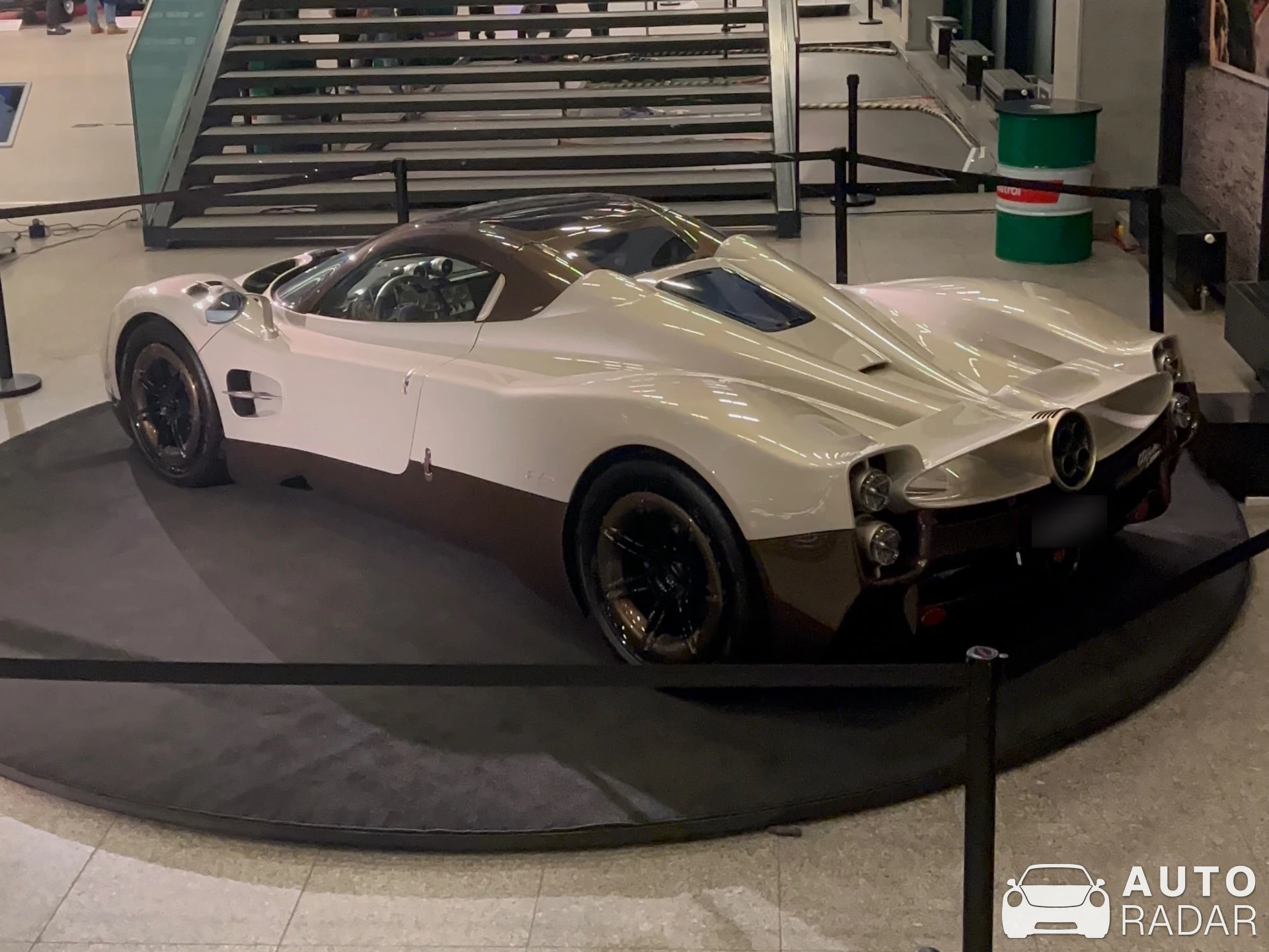 Pagani Utopia Roadster spotted in Warszawa, Poland