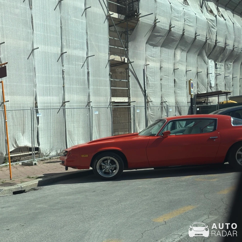 Chevrolet Camaro Z28 spotted in Cuneo