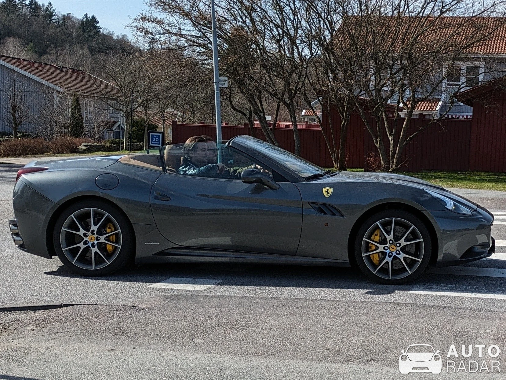 Ferrari California spotted in Landvetter, Sweden