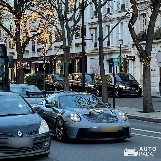 Porsche 992 GT3 RS MkI spotted in Paris, France