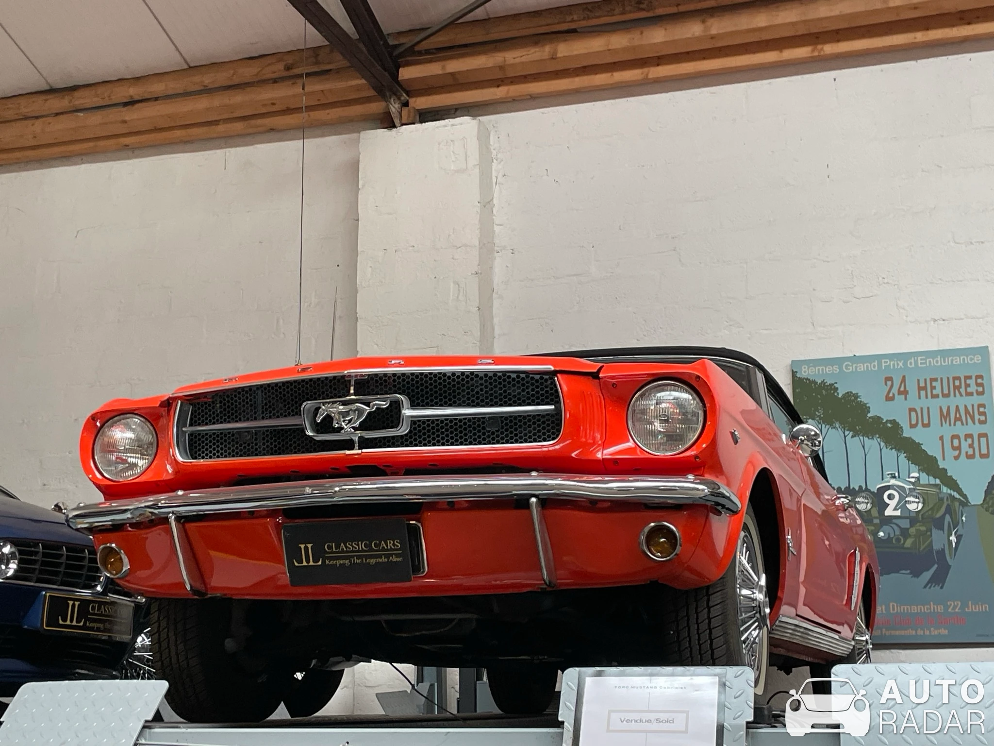 Ford Mustang Cabriolet spotted in Luxembourg