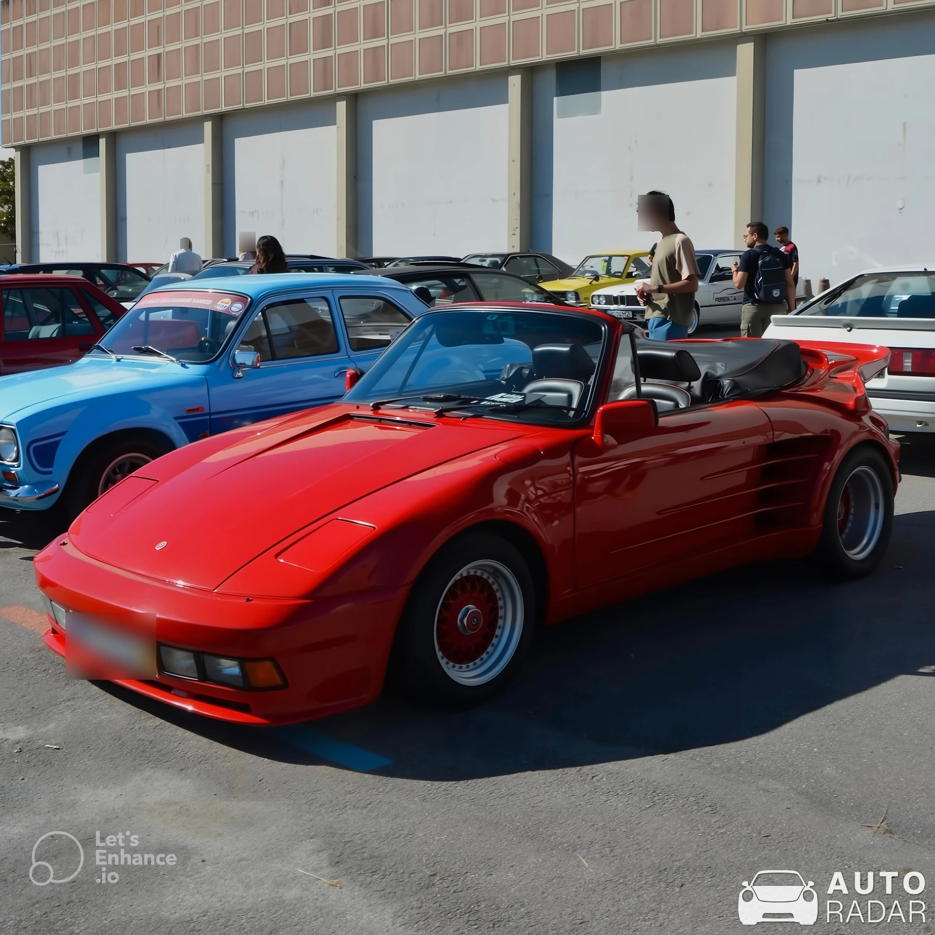 Porsche 930 Turbo Flachbau Cabriolet spotted in Matosinhos