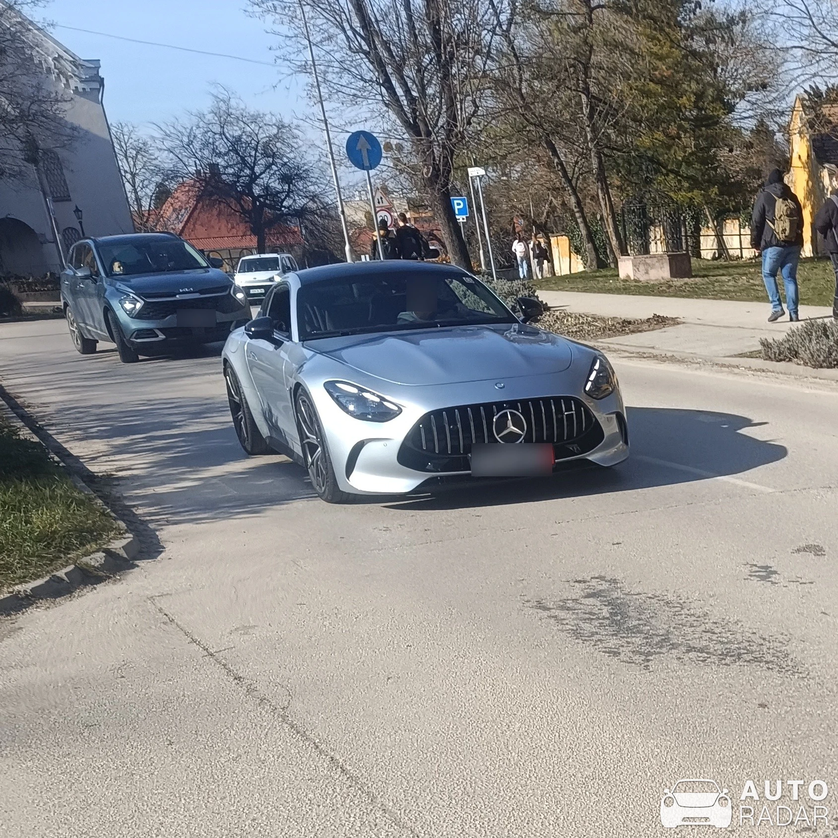 Mercedes-AMG GT 63 S C192 spotted in Tatabánya