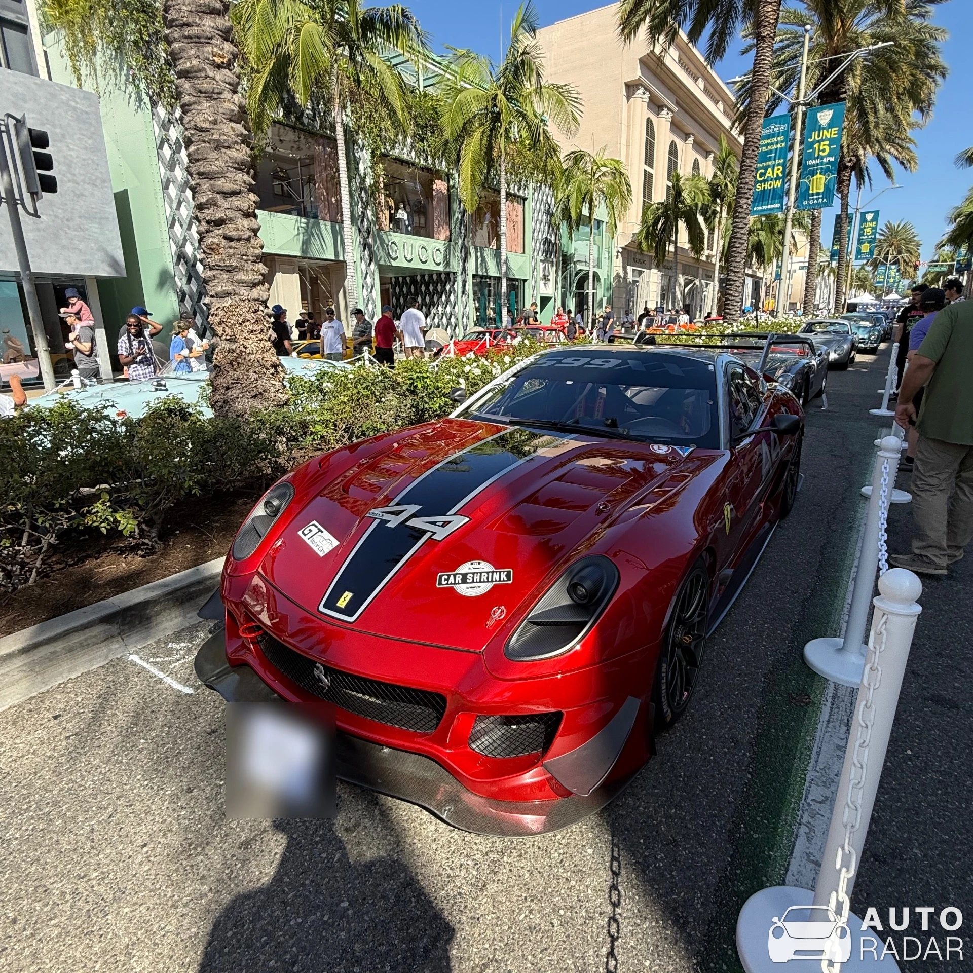 Ferrari 599XX Evoluzione spotted in Beverly Hills