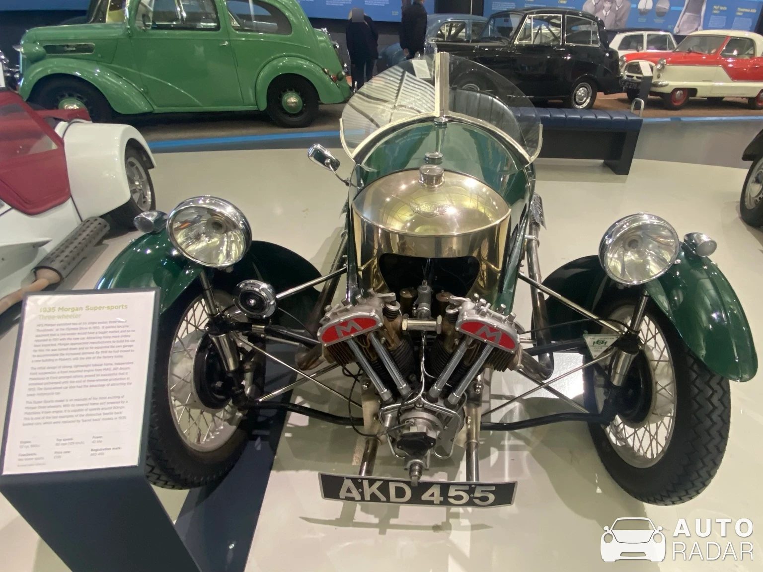 Morgan Super Sports Three-Wheeler spotted in Lighthorne Heath