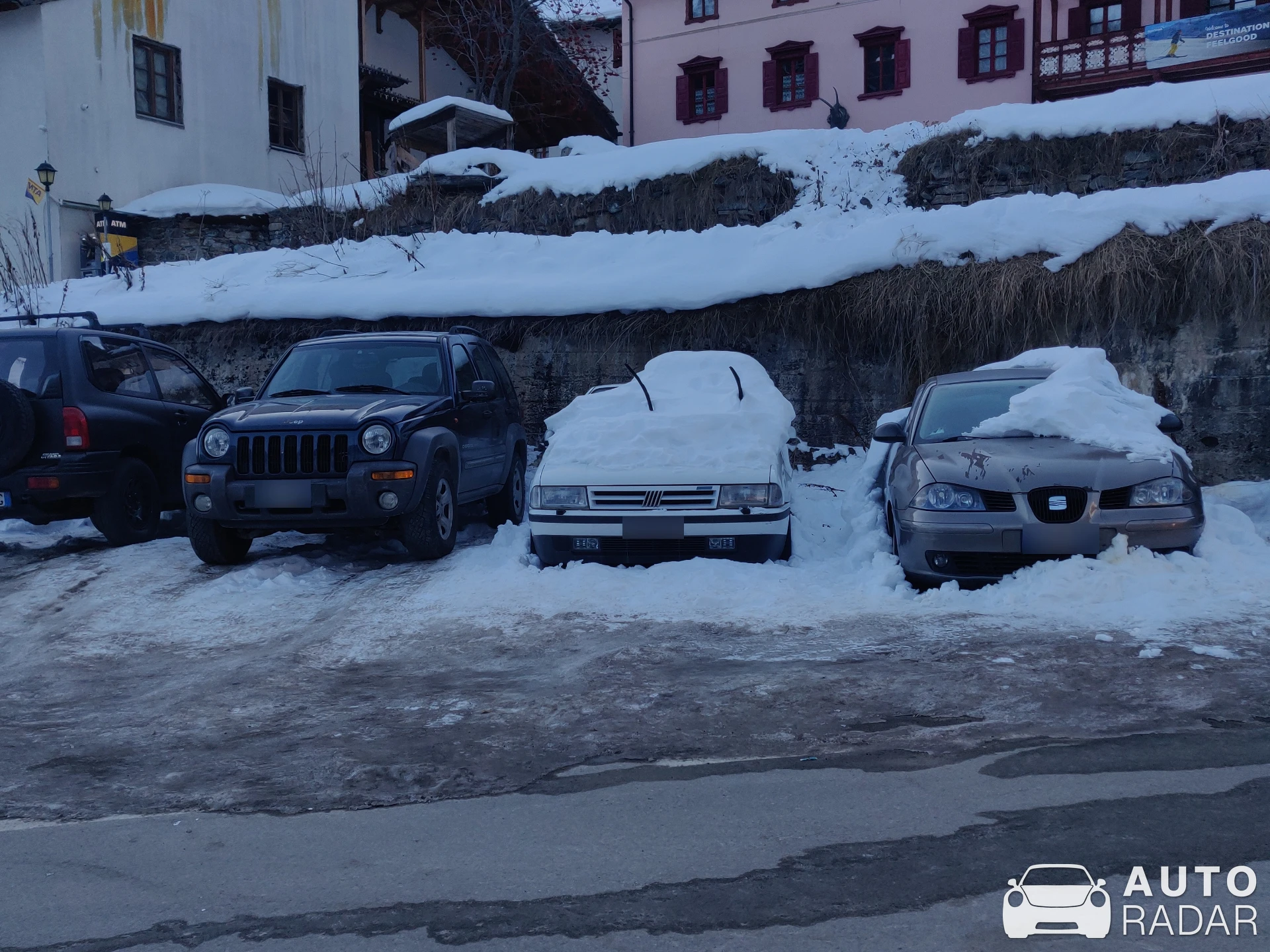 Fiat Panda 4X4 Steyr Puch spotted in Gressoney-La-Trinité, Italy