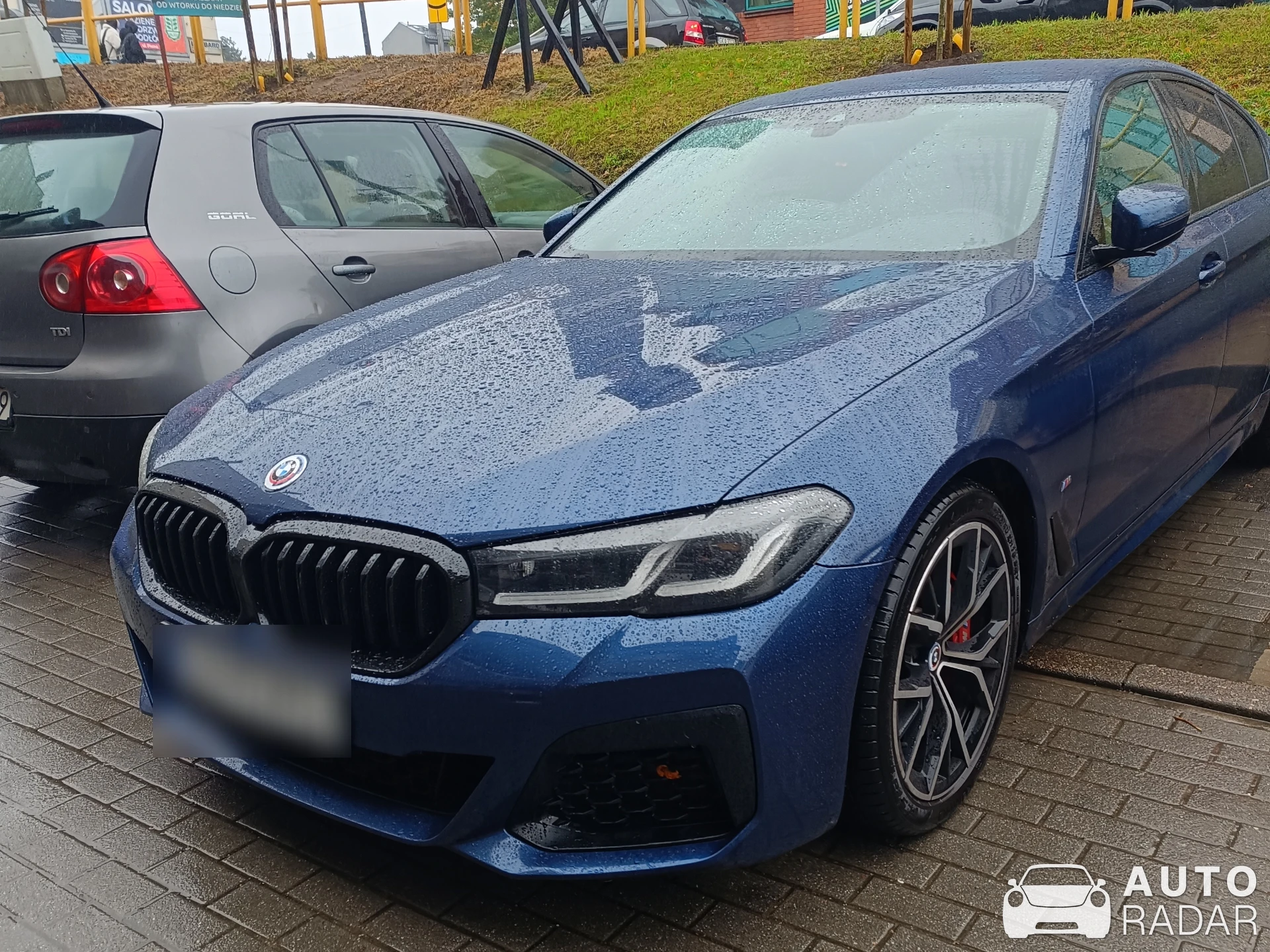 BMW 5 Series M550i G30 spotted in Sierakowice
