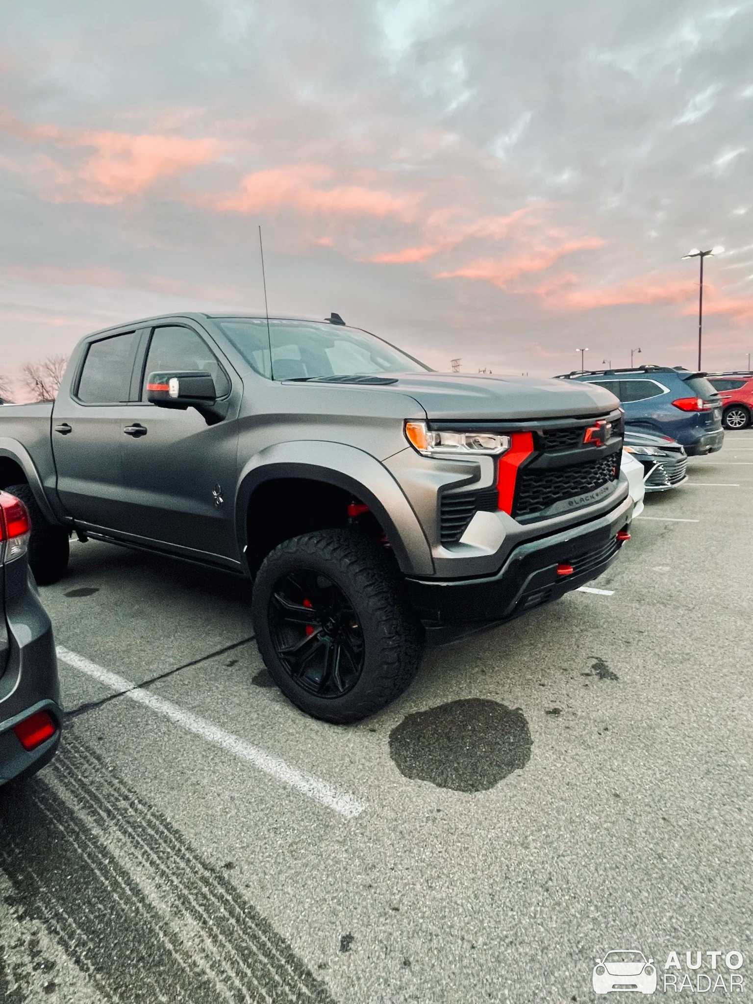 Chevrolet Silverado 1500 T1 Facelift Black Widow Edition spotted in Hamilton, United States