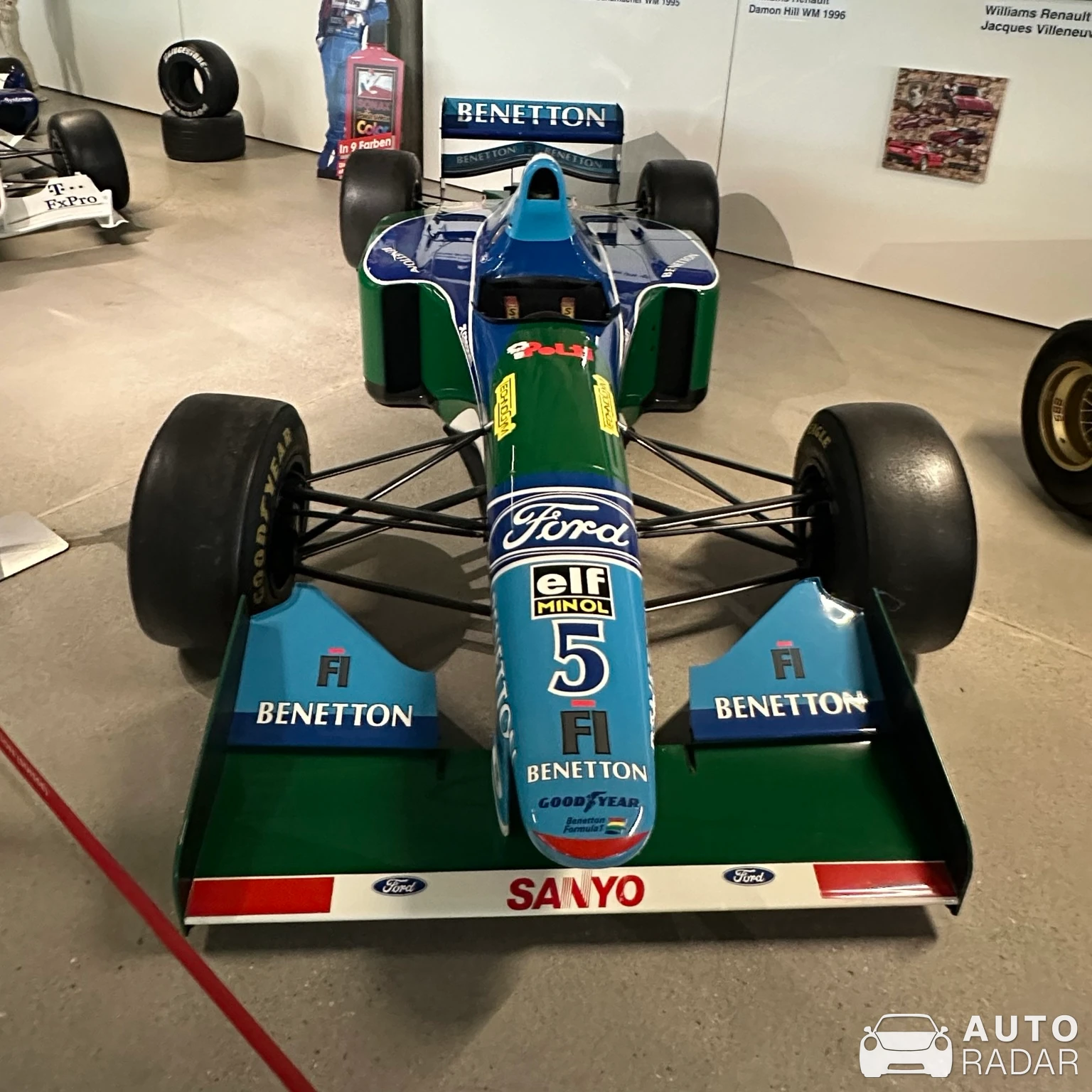 Benetton Ford B194 spotted in Langenthal