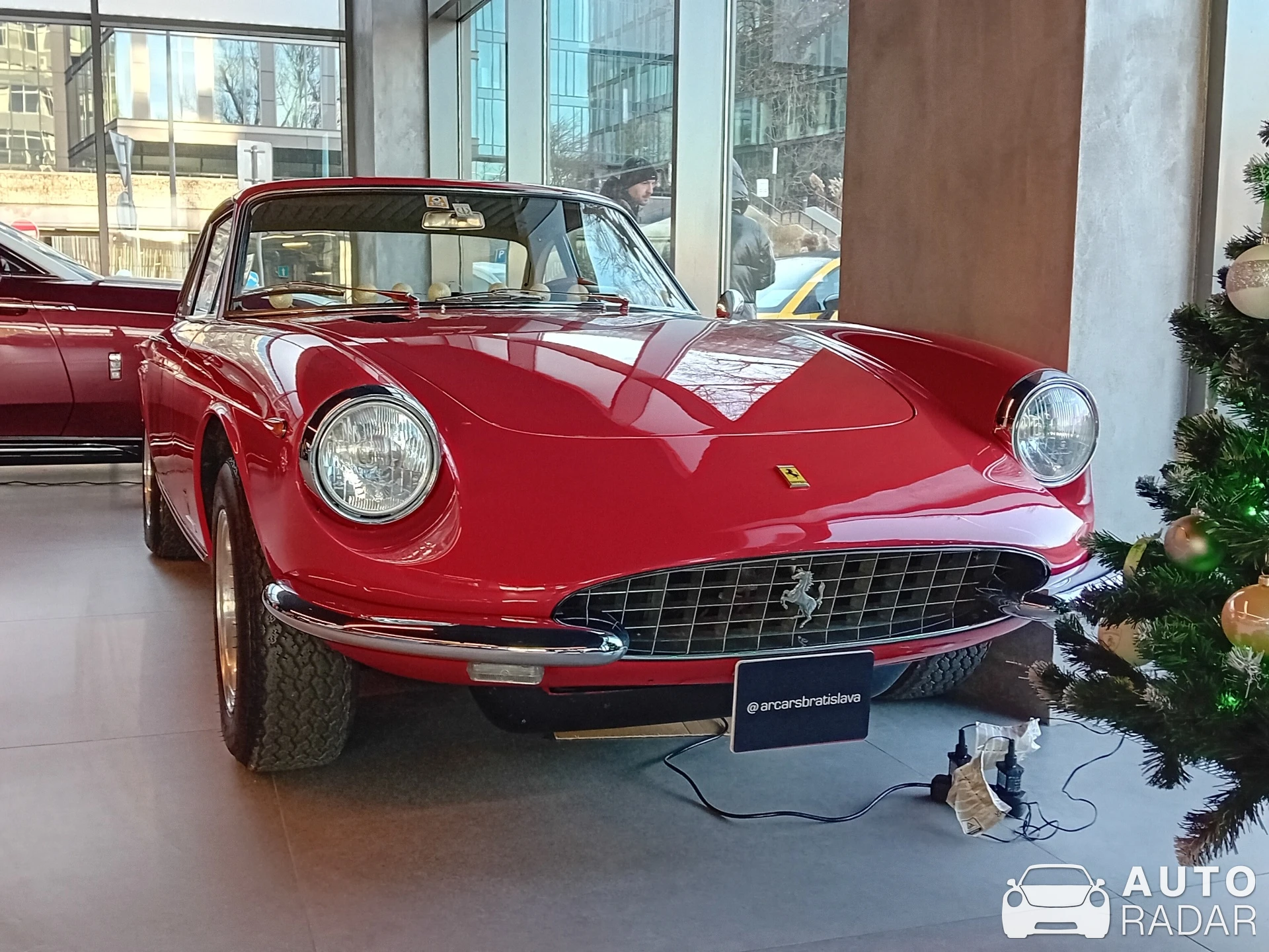 Ferrari 365 GTC spotted in Bratislava