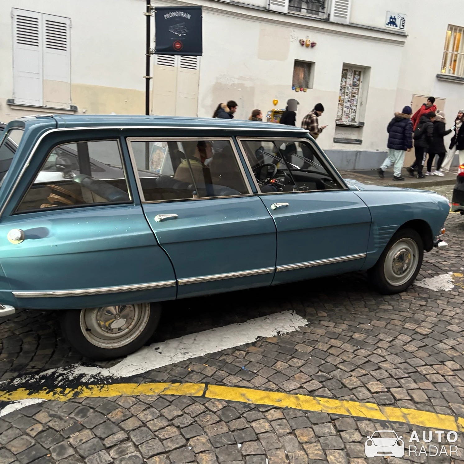 Citroën Ami 6 Break spotted in Paris, France