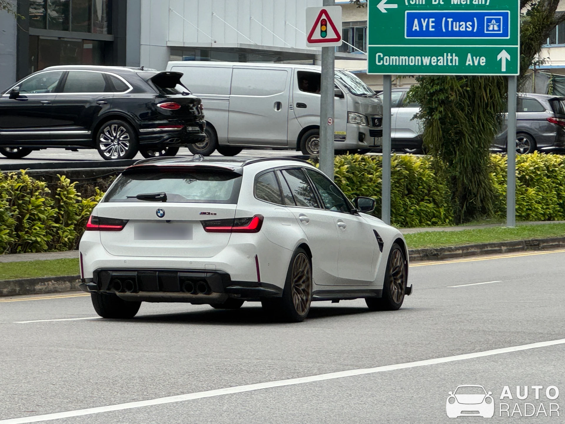BMW M3 G81 Touring CS spotted in Singapore, Singapore