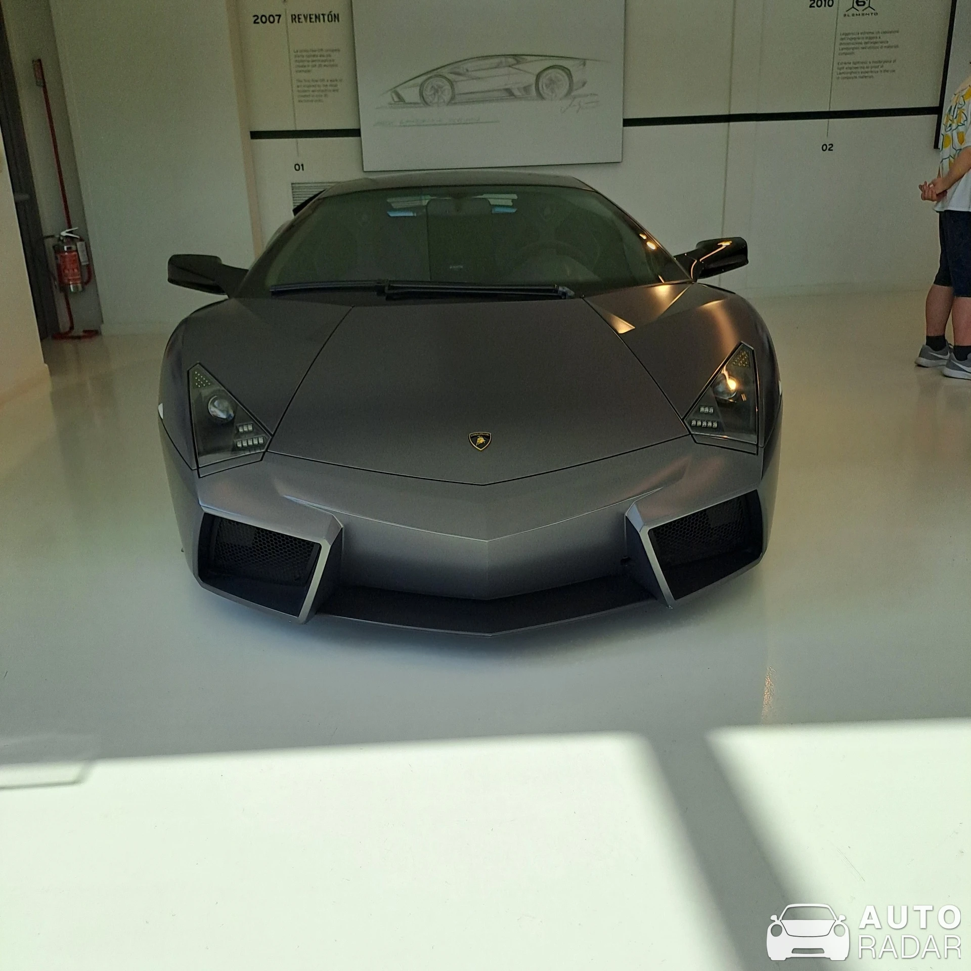 Lamborghini Reventón spotted in Sant'Agata Bolognese, Italy