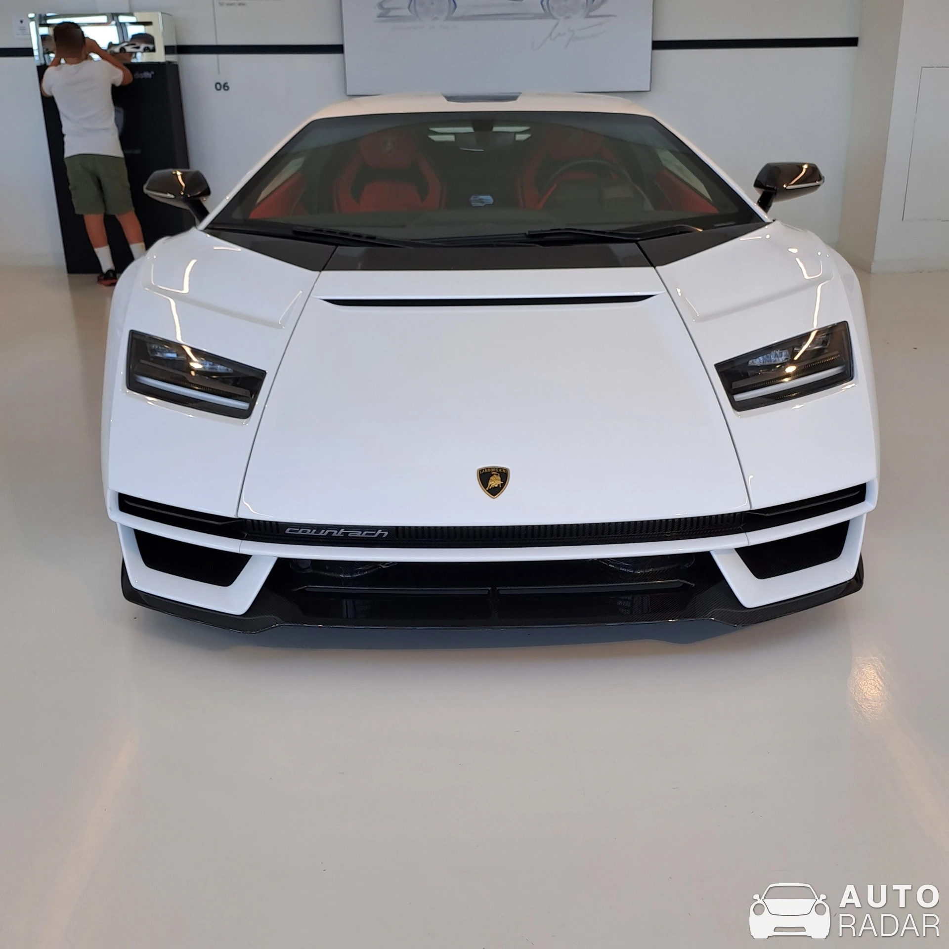 Lamborghini Countach LPI 800-4 spotted in Sant'Agata Bolognese, Italy