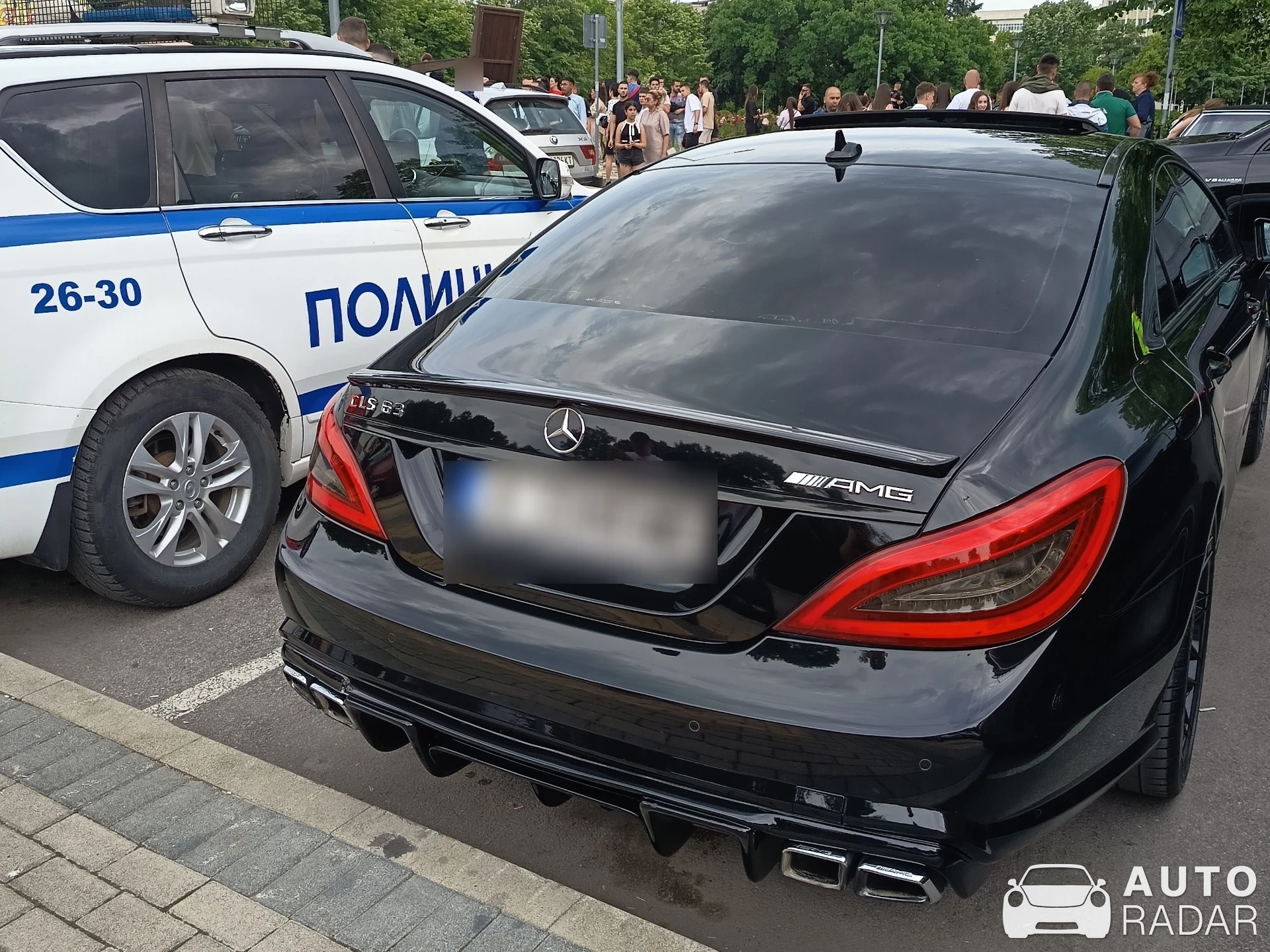Mercedes-Benz CLS 63 S AMG C218 spotted in Haskovo