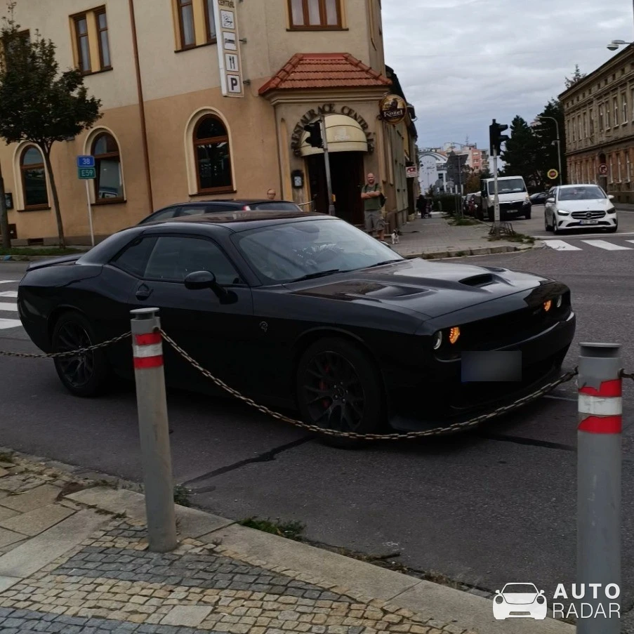 Dodge Challenger SRT Hellcat spotted in Okres Znojmo, Czechia