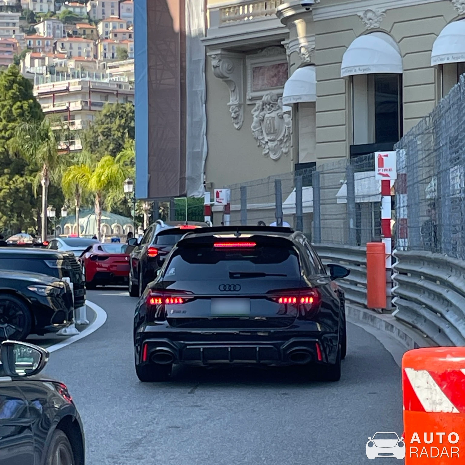 Audi ABT RS6-R Avant C8 spotted in Monaco