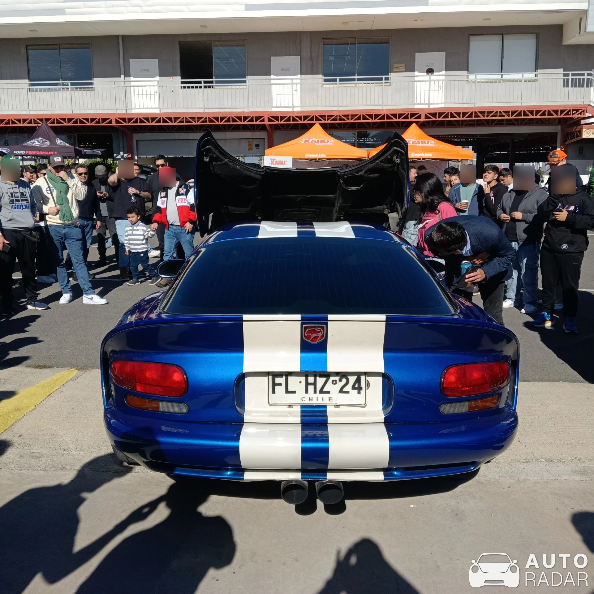 Dodge Viper GTS spotted in Codegua