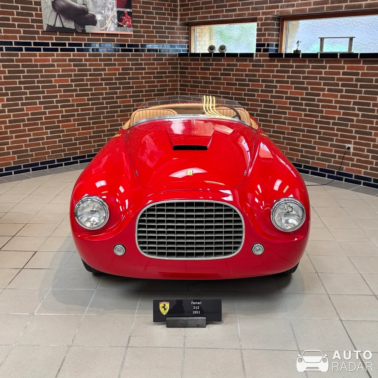 Ferrari 212 Touring Barchetta spotted in Assens, Danmark