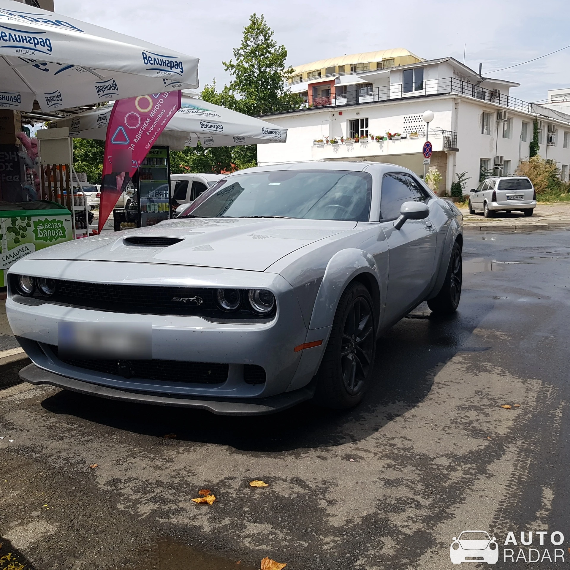 Dodge Challenger SRT Hellcat spotted in Sunny Beach, Bulgaria