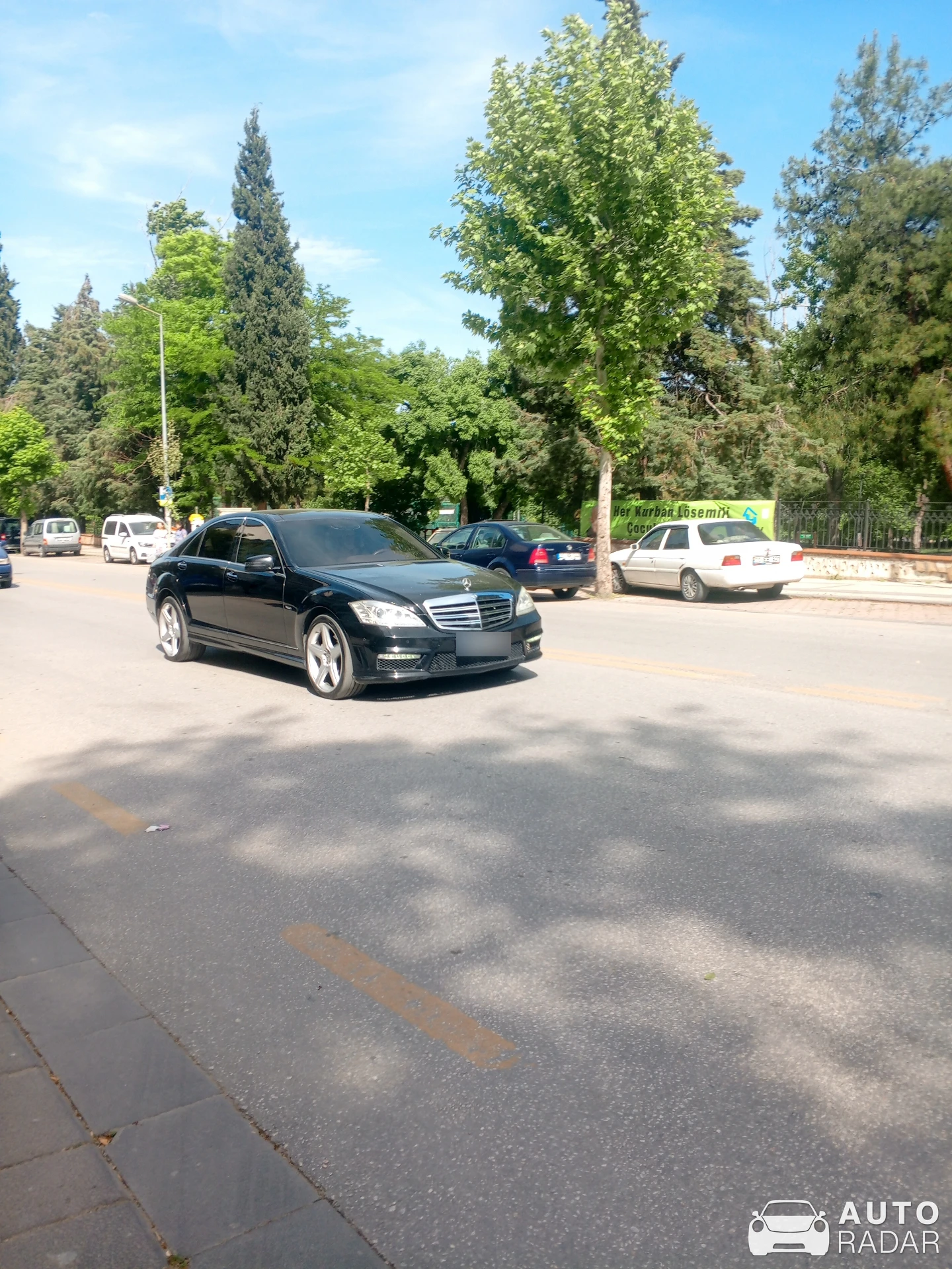 Mercedes-Benz S-Klasse W221 spotted in Pamukkale, Türkiye