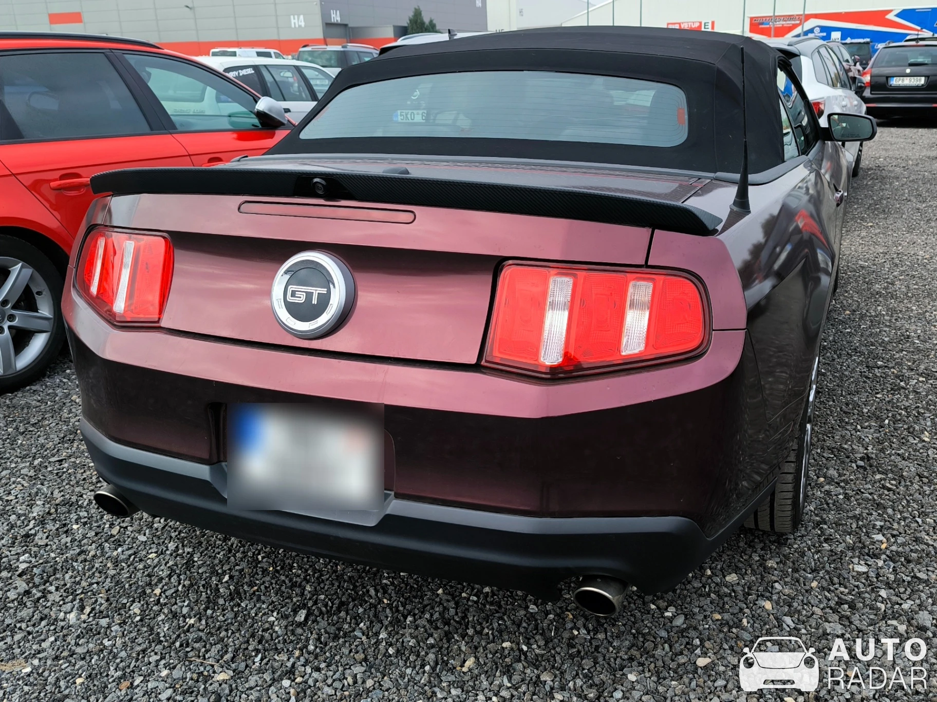 Ford Mustang GT Convertible 2010 spotted