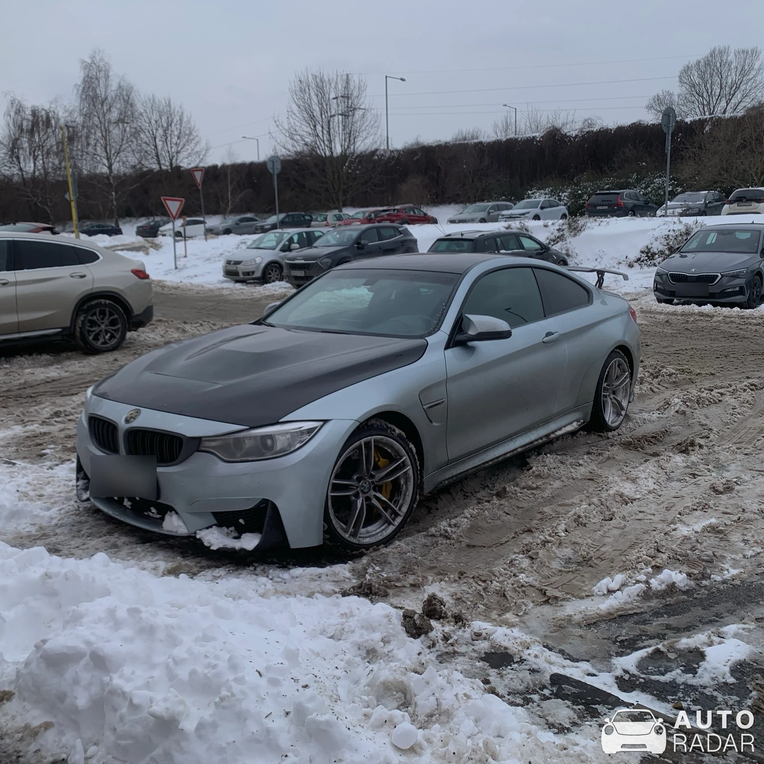 BMW M4 F82 Coupé GT4 spotted in Košice, Slovensko