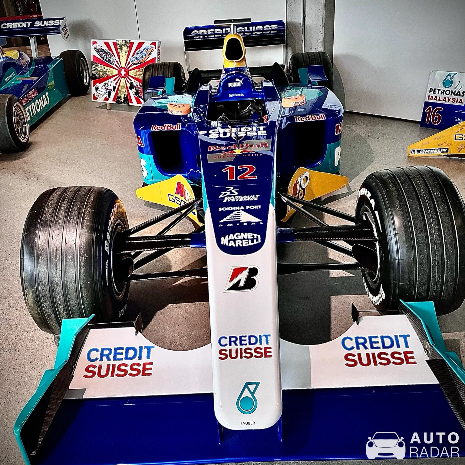 Sauber C23 spotted in Jegenstorf