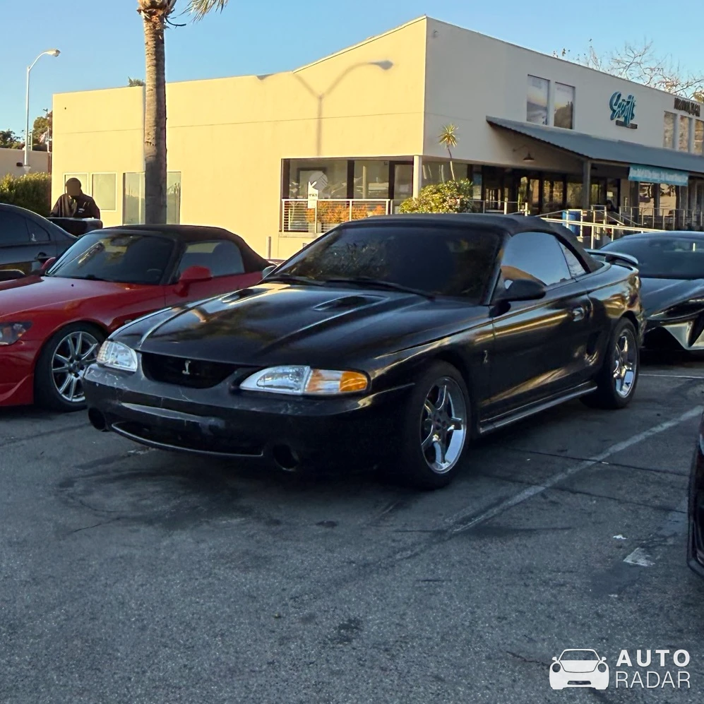 Ford SVT Mustang Cobra Convertible spotted in Malibu